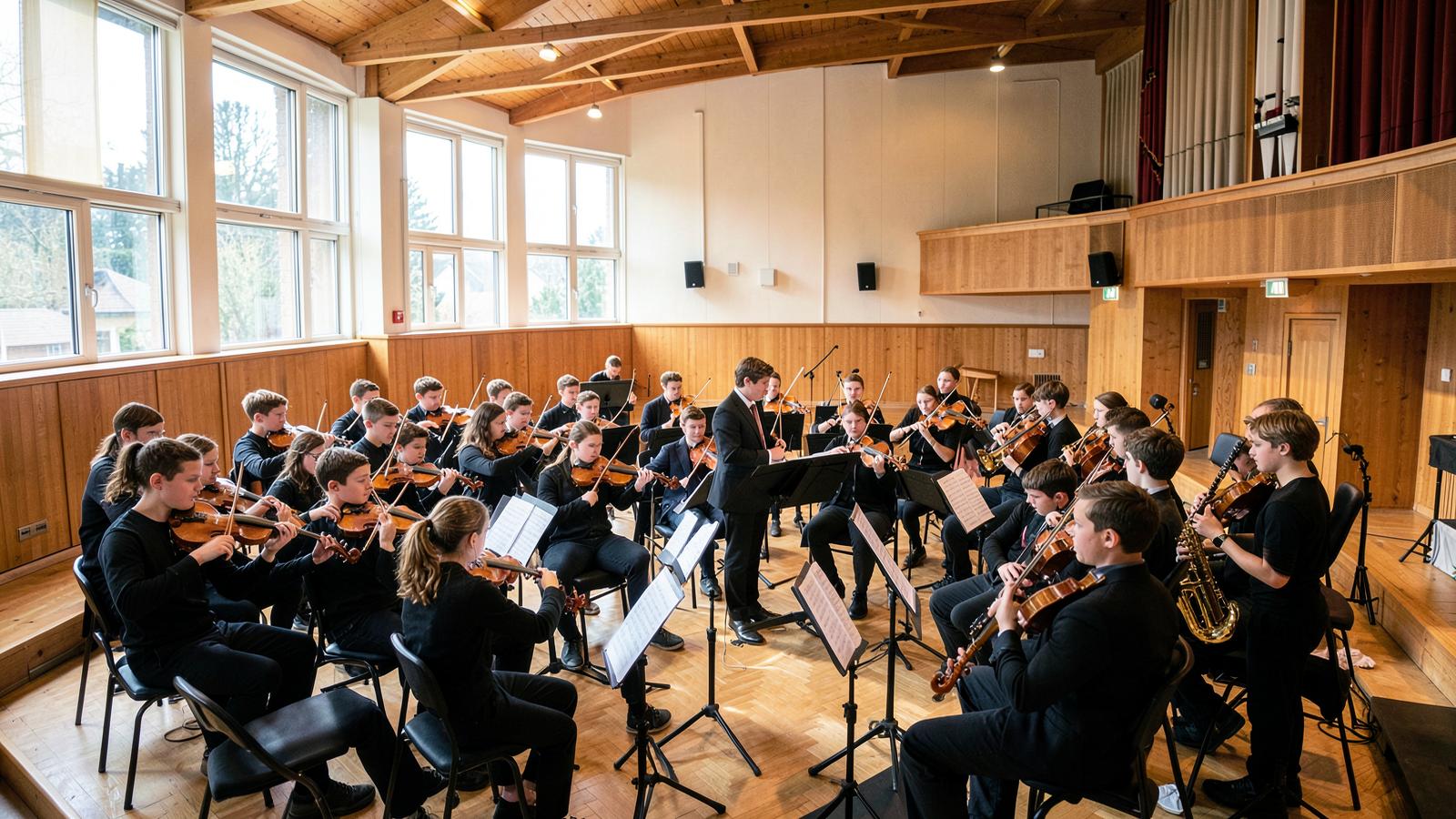Streichinstrumente im Unterricht oder Ensemble